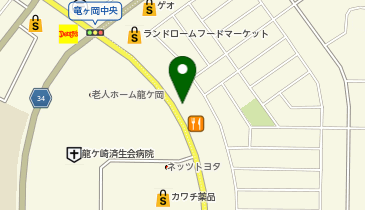 100円ショップセリア 龍ヶ崎店の地図画像