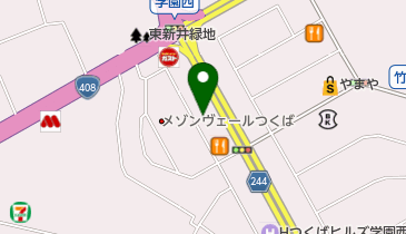 HIREC株式会社つくば事業所の地図画像