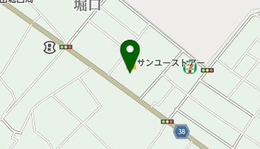 日立白洋舎サンユー堀口店の地図画像