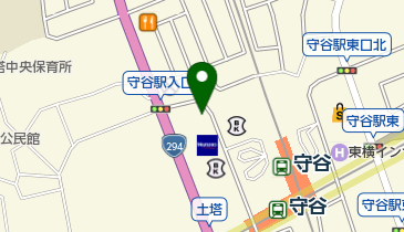 エイブルネットワーク守谷店の地図画像