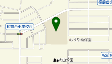 守谷市役所 松前台小学校児童クラブの地図画像