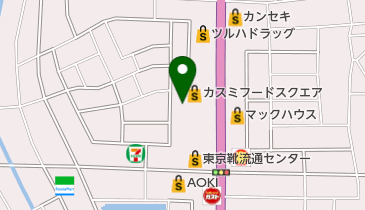 レインボーチェーンカスミ那珂店の地図画像