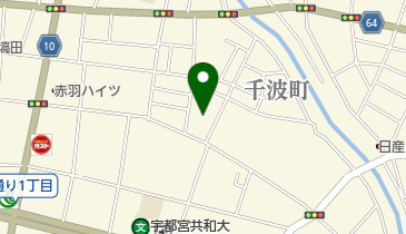 ノエビア化粧品中部栃木販社の地図画像