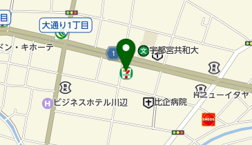 雅洞 大工町店の地図画像