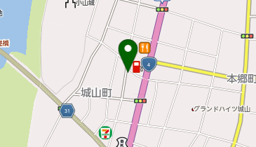 スナック奈津子の地図画像