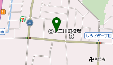 上三川町土地改良区の地図画像