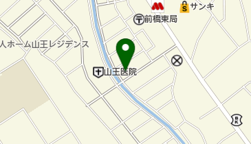 山王接骨院の地図画像