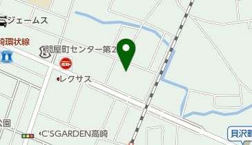 高崎市問屋町庭球場の地図画像