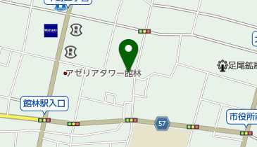 とみおか八百屋の地図画像