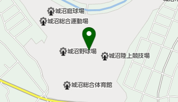 館林市城沼市民プールの地図画像