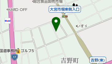 株式会社埼玉県魚市場 冷蔵部門の地図画像