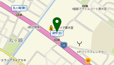 パシオス東大宮店の地図画像