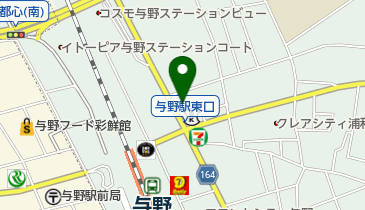 シェーン英会話 与野校の地図画像