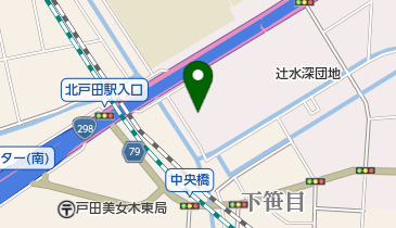 埼玉県 荒川左岸南部流域下水道南部中継ポンプ場の地図画像