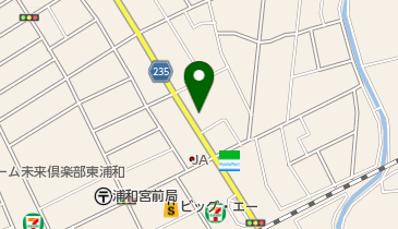 カットサロンGINZA東浦和店の地図画像