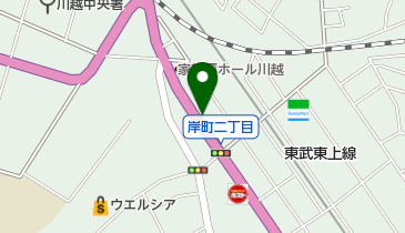 ふじえ美容室の地図画像