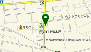 スカット上青木店の地図画像