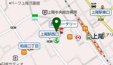 マージャン喫茶思草の地図画像