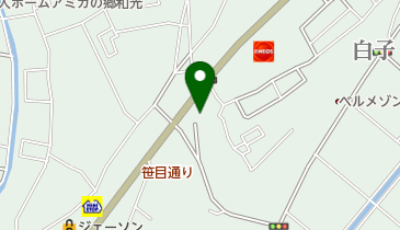 ホワイトの地図画像