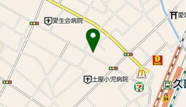 南井理髪店の地図画像