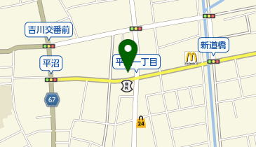 ヤクルト かぞヤクルト販売 吉川センターの地図画像