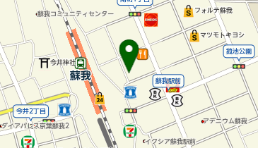 オレンジポップ蘇我店の地図画像