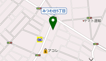 ケーキハウスチューリップ みつわ台店の地図画像