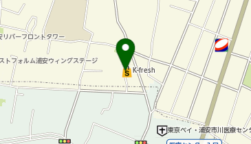 K-fresh新井店の地図画像