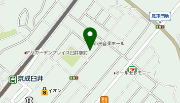 佐倉市役所 臼井・千代田出張所の地図画像