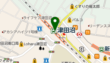ニュークラウンの地図画像