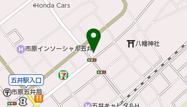 すずらん美容室の地図画像