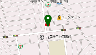 EARTH勝田台店の地図画像