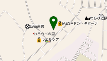 カットハウスひかり四街道店の地図画像