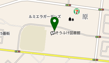 印西市 そうふけ公民館の地図画像