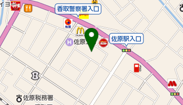 リッツカフェレストラン&バーの地図画像