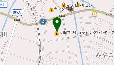 京都屋大網店」(大網白里市-呉服店-〒299-3236)の地図/アクセス