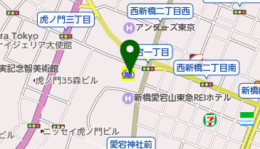 金沢工業大学 虎ノ門大学院の地図画像