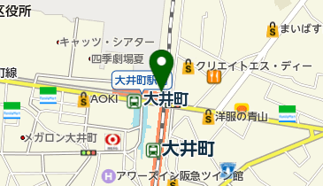 セリオン大井町店の地図画像