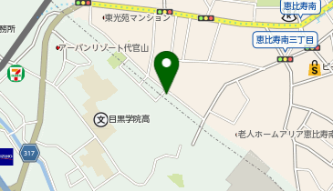 カイロプラクティックオフィス代官山の地図画像