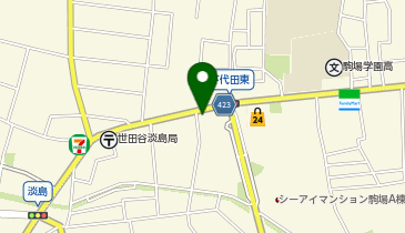 フードショップ青伸の地図画像