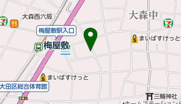 ビューティサロンユウの地図画像