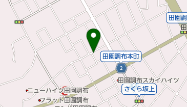 岩田レディースクリニックの地図画像