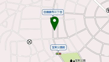 クリニックDo田園調布の地図画像