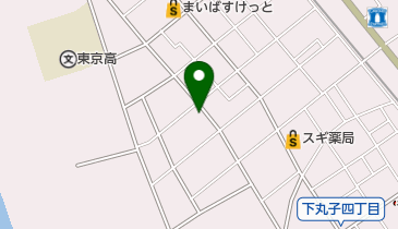 第二栗の湯の地図画像