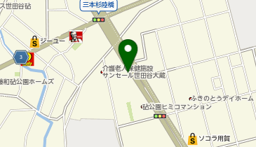 ケーエムオートワークス用賀店の地図画像
