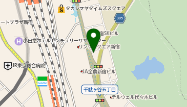 松屋製粉株式会社東京営業所の地図画像