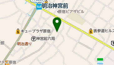 第八蛸華丸原宿表参道店の地図画像