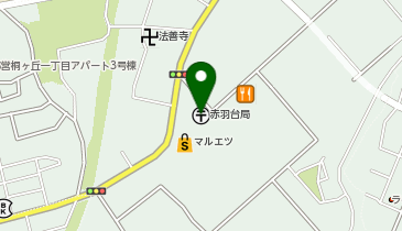 コワフュールたかはしファミュの地図画像