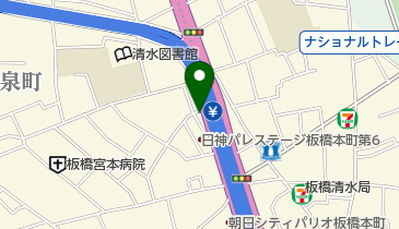 南大門の地図画像