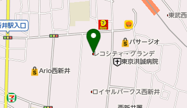 瑳川流舞踊教室の地図画像